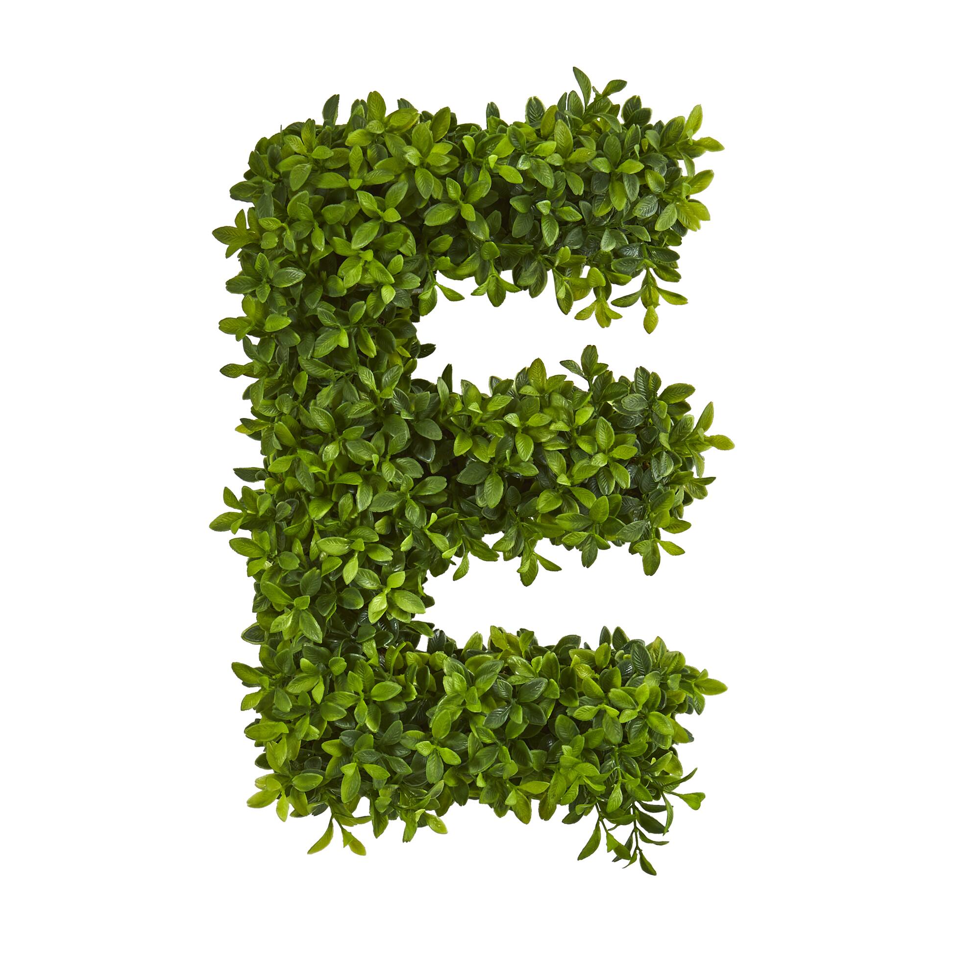 12" LOVE Boxwood Wall Decoration